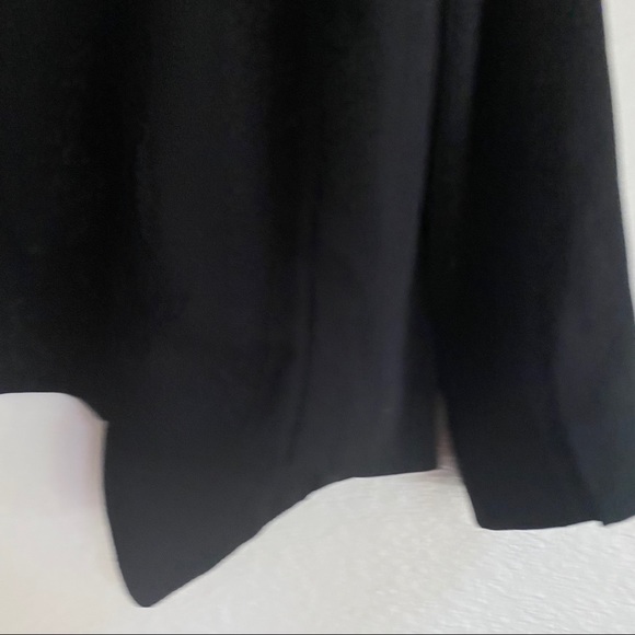 TOPSHOP black open lapel blazer SZ 2 - Picture 11 of 12